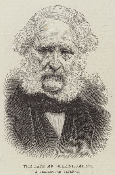Feu M. Blake-Humfrey, un vétéran de la péninsule - English School